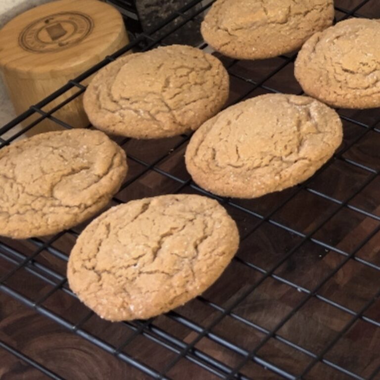 The BEST Molasses Cookies